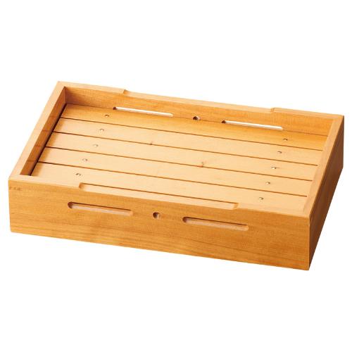 美濃盛込器 木 30×22×H6(珊)/御勤め用/新品/小物貨物輸送客体商いもの