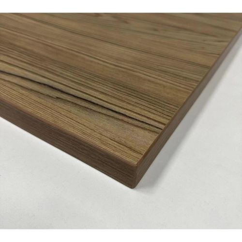 メラミン樹脂エッジ天板 シダー調 【テンポスオリジナル】 幅600×奥行700(mm) 1年保証/業務用新品/送料無料