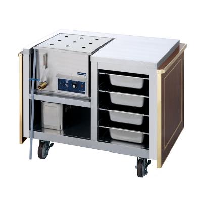 【御勤め用/新品】灯し火蒸し器手押し車 【NESW-450】【ニチワ灯し火】幅1175×奥ふかさ770×高さ850【貨物輸送無料】