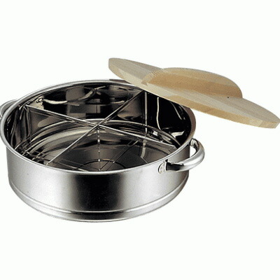 楽天市場】【在庫処分】おでん鍋 / だんらん ステンレス製木蓋付角型