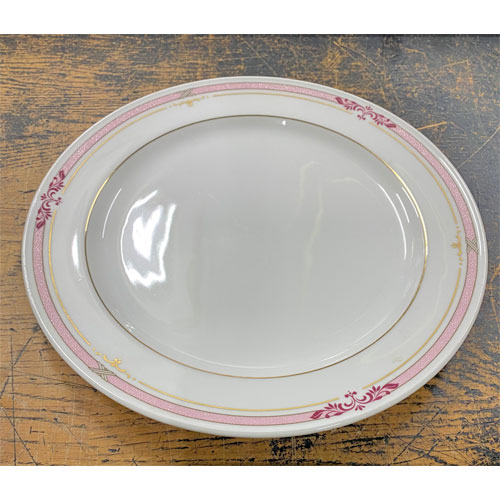 新作モデル 中古 リム皿 ピンク渕 10枚 24cm ノリタケ Noritake 送料無料 業務用 厨房器具と店舗用品のtenpos 100 の保証 Erieshoresag Org