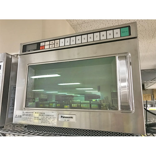 中古 リサイクル 幅422 奥行476 高さ337 業務用 送料無料 業務用 業務用家具 パナソニック Panasonic 電子レンジ 08 19 R Ne 1802 電子レンジ Ne 1802 厨房器具と店舗用品のtenpos 中古 テンポス広島西店
