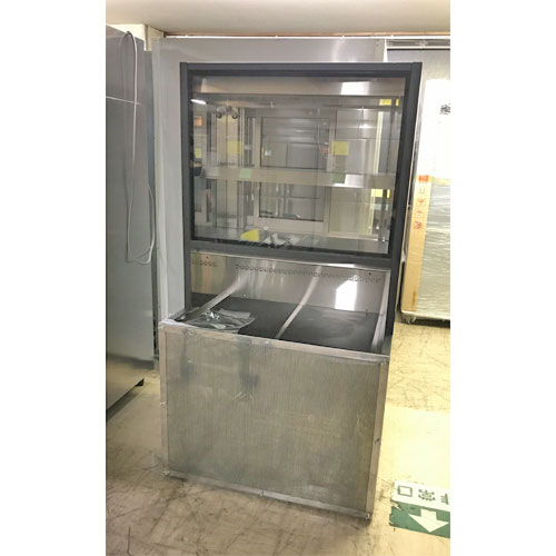 【業界最長1年保証】【中古】多段オーブンショーケース 幅900×奥行740×高さ1700 【送料別途見積】【業務用】【飲食店 店舗 厨房機器 オープンショーケース 業務用オープンショーケース】