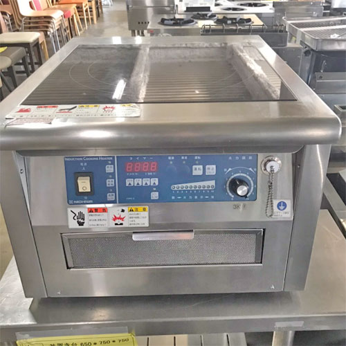 【業界最長1年保証】【中古】IH調理器 ニチワ電機 MIR-3BL-SFP-SP 幅510×奥行620×高さ360 三相200V 【送料別途見積】【業務用】【飲食店 店舗 厨房機器 卓上IHコンロ 業務用卓上IHコンロ】|厨房機器と店舗用品 TENPOS