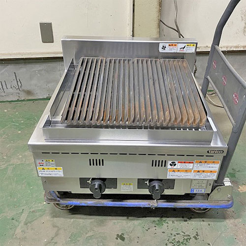 【中古】ハースグリラー タニコー N-TGH-60 幅600×奥ふかさ600×高さ300 都市屁っ放り 【貨物輸送別途積もり書き】【御勤め用】【飲食店 バス発着場 勝手もと備品 グリラー 焼物器 御勤め用グリラー 御勤め用焼物器】