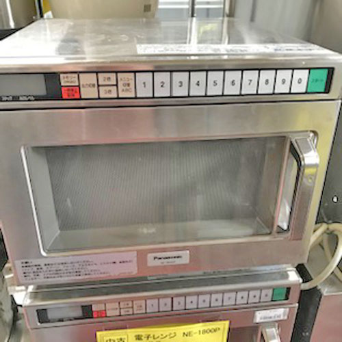 業務用 中古 パナソニック Panasonic 中古 Ne 1800p 厨房器具と店舗用品のtenpos 21 01 R テンポス豊橋店 電子レンジ オーブンレンジ 幅422 奥行473 高さ337 業務用 電子レンジ 電子レンジ 送料別途見積 Ne 1800p 電子レンジ 電子