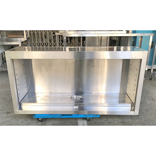 【中古】吊収納家具 幅1200×奥ぶかさ350×高さ600 【貨物輸送別途積もり書き】【お役目用】【飲食店 バス発着場 勝手もと設備 吊収納家具 お役目用吊収納家具】