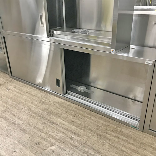 業務用厨房ラック 全日本送料無料 中古 吊戸棚 タニコー 幅1800 奥行300 高さ600 送料別途見積 業務用 Imtd Ir