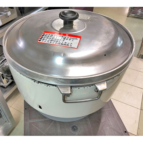リアル リンナイ 5升 中古 ガス炊飯器 Rr 50s1 送料別途見積 業務用 Lpg プロパンガス 幅525 奥行481 高さ447 業務用炊飯器 Williamsav Com