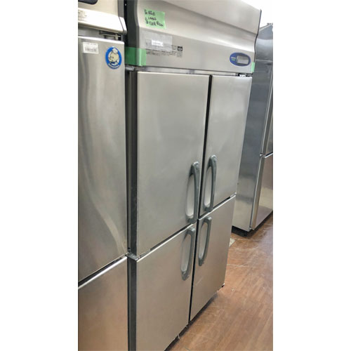 【中古】縦型電気冷蔵庫 庫内天板遣りくち ホシザキ HR-90Z3-ML 幅900×奥ふかさ800×高さ1890 三相200V 【貨物輸送別途積もり書き】【御勤め用】【飲食店 バス発着場 勝手もと備品 電気冷蔵庫 御勤め用電気冷蔵庫】
