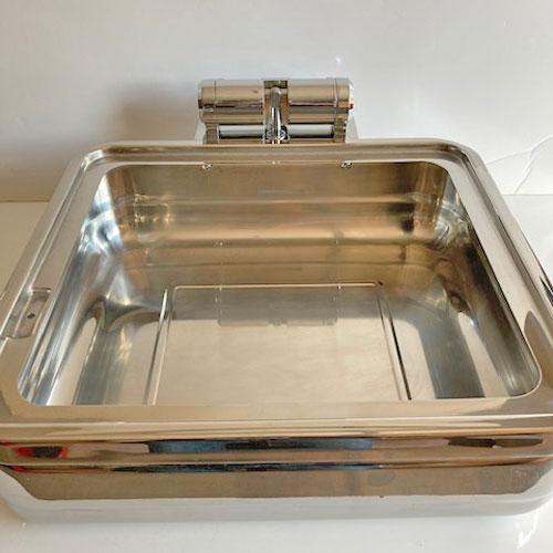【中古】VT角型チューフィングディッシュ(覆いかぶせるなし、ボンネット食麺麭なし) 幅410×奥ぶかさ470×高さ170 【貨物輸送無料】【未当て嵌める品】【お役目用】【飲食店 バス発着場 勝手もと設備 チューフィング お役目用チューフィング】