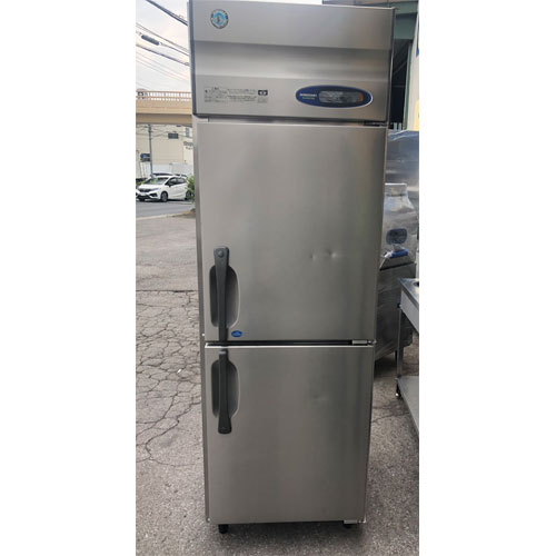 中古 縦型冷凍冷蔵庫 ホシザキ Hrf 63zt Ed 幅625 奥行650 高さ10 送料別途見積 業務用 Elmet Lt