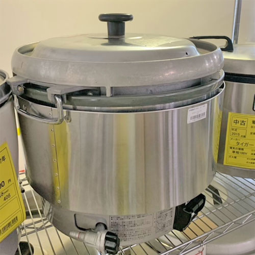 盛岡店lpg プロパンガス 21 07 25 R 中古 ガス炊飯器rr 30s2 中古 ガス炊飯器リンナイrr 30s2 幅466 奥行438 高さ424 Lpg プロパンガス 送料無料 業務用 厨房器具と店舗用品のtenpos
