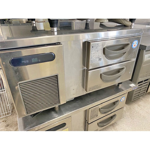 【中古】ドロワーコールドテーブル フクシマガリレイ(福島工業) TBW-30RM2 幅900×奥行750×高さ550 【送料別途見積】【業務用】【飲食店 店舗 厨房機器 ドロワーコールドテーブル 業務用ドロワーコールドテーブル】|厨房機器と店舗用品 TENPOS