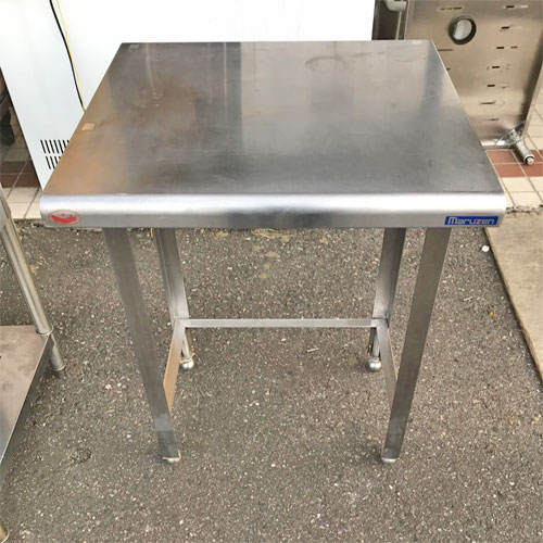 【中古】やり方台 三方枠 マルゼン 幅570×奥ふかさ530×高さ850 【貨物輸送別途積もり書き】【御役目用】【飲食店 バス発着場 御厨子所計器 やり方台 御役目用やり方台】