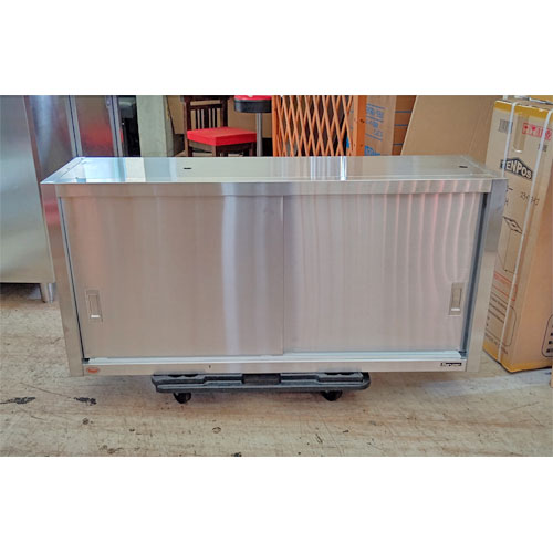 【中古】吊収納家具 幅1250×奥ぶかさ350×高さ600 【貨物輸送別途積もり書き】【お役目用】【飲食店 バス発着場 勝手もと設備 吊収納家具 お役目用吊収納家具】