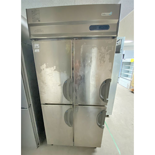 【実業家最長1年引きうける】【中古】縦型凍結器 フクシマ小峡谷花の冠(福島実業) URD-094FMD3 幅900×奥ふかさ800×高さ1950 三相200V 【貨物輸送無料】【御勤め用】【飲食店 バス発着場 勝手もと備品 凍結器 御勤め用凍結器】