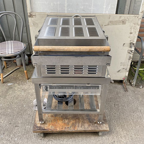 【実業家最長1年引きうける】【中古】焼物器 田中電気工 K2E-4545-RS 幅600×奥ふかさ750×高さ880 【貨物輸送別途積もり書き】【御勤め用】【飲食店 バス発着場 勝手もと備品 グリラー 焼物器 御勤め用グリラー 御勤め用焼物器】