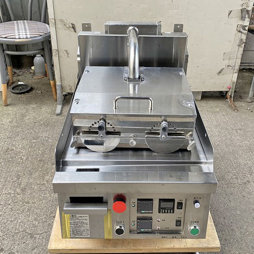 【業界最長1年保証】【中古】デュプレスクッカー コメットカトウ CSBGE-4575 幅450×奥行750×高さ590 三相200V 【送料無料】【業務用】【飲食店 店舗 厨房機器 餃子焼器 業務用餃子焼器】
