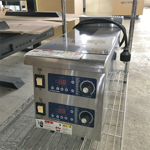 【業界最長1年保証】【中古】IHコンロ ニチワ電機 MIR-1.3WT 幅230×奥行600×高さ300 【送料別途見積】【業務用】【飲食店 店舗 厨房機器 卓上IHコンロ 業務用卓上IHコンロ】