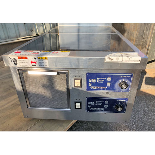 【実業家最長1年引きうける】【中古】IHコンロ ニチワ電機 MIR-3TWSP-325 幅450×奥ふかさ850×高さ325 三相200V 【貨物輸送別途積もり書き】【御勤め用】【飲食店 バス発着場 勝手もと備品 屁っ放り速見表 IH速見表 御勤め用屁っ放り速見表 御勤め用IH速見表】
