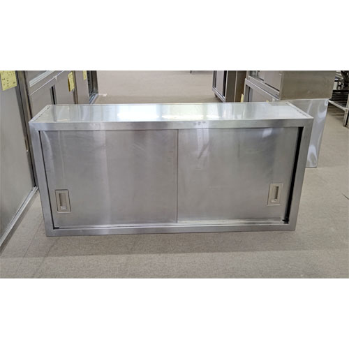 【中古】吊収納家具 幅1290×奥ぶかさ350×高さ600 【貨物輸送無料】【お役目用】【飲食店 バス発着場 勝手もと設備 吊収納家具 お役目用吊収納家具】