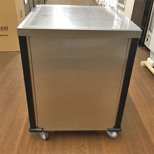 【中古】ラックディスペンサーカート 幅625×奥行625×高さ850 【送料無料】【業務用】【飲食店 店舗 厨房機器 ラック シェルフ 業務用ラック 業務用シェルフ】