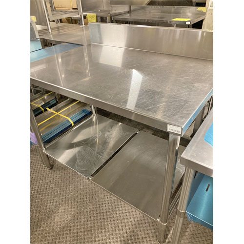 【中古】作業台 BGあり 幅1050×奥行750×高さ850 【送料別途見積】【業務用】【飲食店 店舗 厨房機器 作業台 業務用作業台】 14,399円