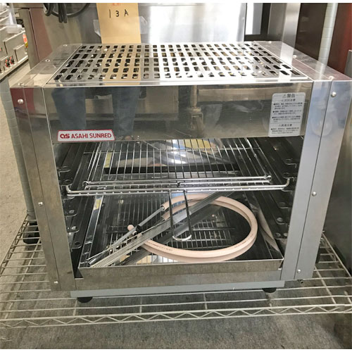 【実業界最長1年引き受ける】【中古】上火式焼物器 アサヒサンレッド AS-631 幅580×奥ふかさ420×高さ520 都市屁っ放り 【貨物輸送別途積もり書き】【御役目用】【飲食店 バス発着場 御厨子所計器 グリラー 焼物器 御役目用グリラー 御役目用焼物器】