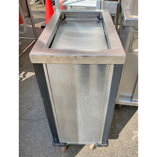 【中古】ディッシュディスペンサーカート 幅370&times;奥行630&times;高さ850 【送料無料】【業務用】【飲食店 店舗 厨房機器 カート 配膳車 ワゴン 業務用カート 業務用配膳車 業務用ワゴン】｜厨房機器と店舗用品 TENPOS