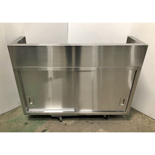 【中古】吊収納家具 幅1200×奥ぶかさ350×高さ800 【貨物輸送別途積もり書き】【お役目用】【飲食店 バス発着場 勝手もと設備 吊収納家具 お役目用吊収納家具】
