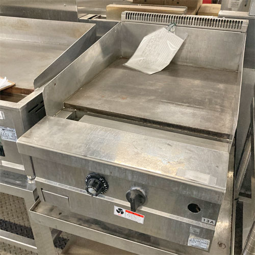 【中古】ガスグリドル フジマック FGFT50-TC 幅500&times;奥行750&times;高さ300 都市ガス 【送料別途見積】【業務用】【飲食店 店舗 厨房機器 グリドル 鉄板焼器 業務用グリドル 業務用鉄板焼器】｜厨房機器と店舗用品 TENPOS