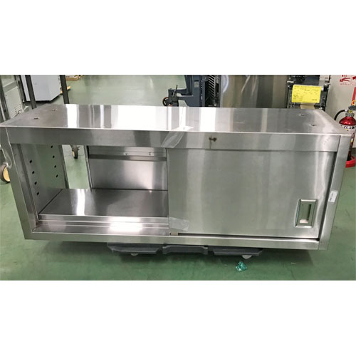 【中古】吊収納家具 両面式 幅1300×奥ぶかさ400×高さ500 【貨物輸送別途積もり書き】【お役目用】【飲食店 バス発着場 勝手もと設備 吊収納家具 お役目用吊収納家具】