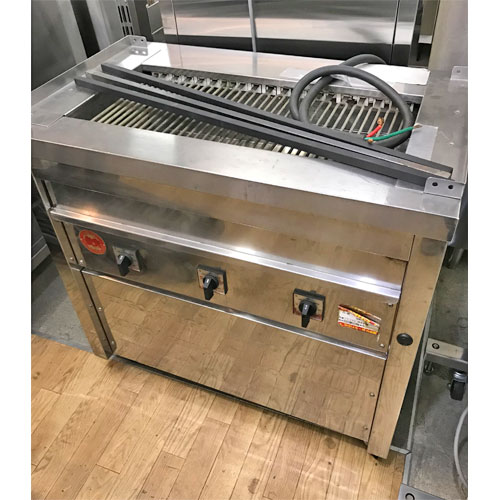 【業界最長1年保証】【中古】電気式焼物器 ヒゴグリラー 3P-215 幅890×奥行550×高さ880 三相200V 【送料無料】【業務用】【飲食店 店舗 厨房機器 グリラー 焼物器 業務用グリラー 業務用焼物器】 208,973円