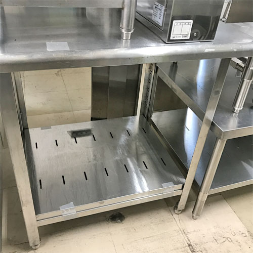 【中古】作業台 切カギあり BGなし 幅815×奥行700×高さ850 【送料別途見積】【業務用】【飲食店 店舗 厨房機器 作業台 業務用作業台】 11,041円
