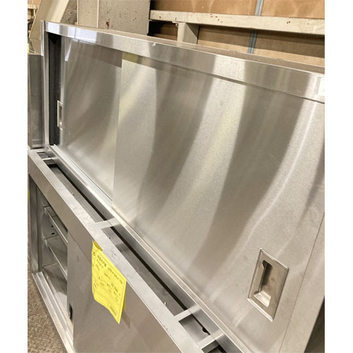 【中古】吊収納家具 BGなし 幅1440×奥ぶかさ330×高さ600 【貨物輸送別途積もり書き】【お役目用】【飲食店 バス発着場 勝手もと設備 吊収納家具 お役目用吊収納家具】