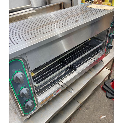 【中古】上火式焼物器 タニコー TIG-120S 幅1160×奥ふかさ415×高さ615 LPG(プロパンガス) 【貨物輸送無料】【御役目用】【飲食店 バス発着場 御厨子所計器 グリラー 焼物器 御役目用グリラー 御役目用焼物器】