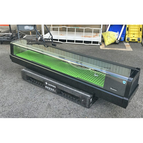【実業界最長1年引き請ける】【中古】ネタ容れもの 大和冷機 DN621H-R 幅1800×奥ふかさ350×高さ330 【貨物輸送別途積もり書き】【お役目用】【飲食店 バス発着場 勝手もと装置 ネタ容れもの お役目用ネタ容れもの】