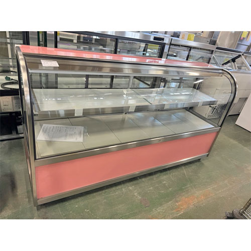 【業界最長1年保証】【中古】冷蔵ケーキショーケース 大穂製作所 OHGU-Sf1800B 幅1800×奥行500×高さ995 【送料別途見積】【業務用】【飲食店 店舗 厨房機器 冷蔵ショーケース 業務用冷蔵ショーケース】