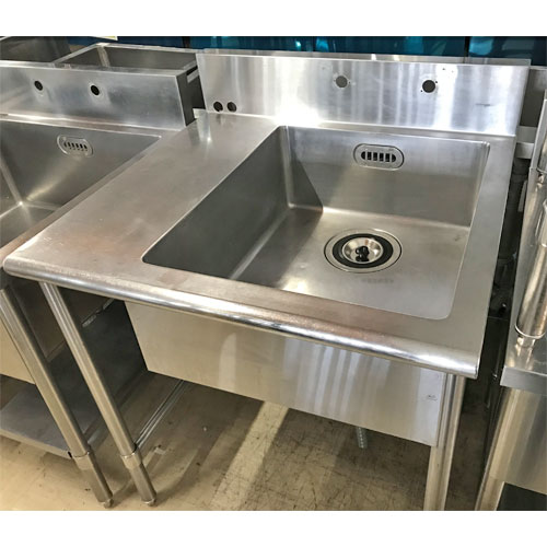 楽天市場】【中古】 業務用 ステンレス クリーンテーブル BG付 幅1115 楽天市場】【中古】 業務用 ステンレス クリーンテーブル BG付 幅1115