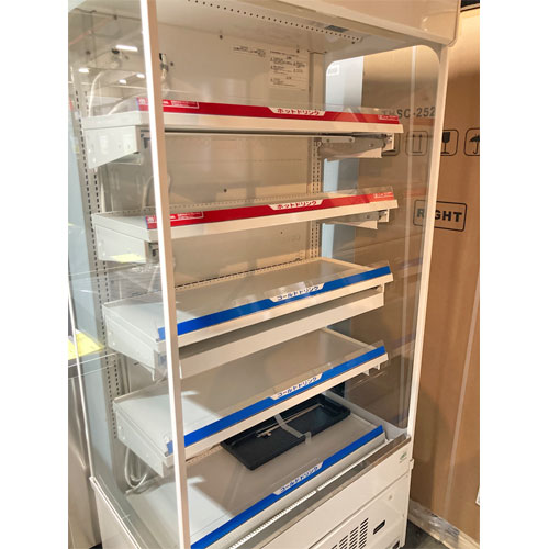 【中古】ホットコールドオープンショーケース パナソニック(Panasonic) SAR-V390CH 幅890×奥行650×高さ1900 三相200V 【送料別途見積】【業務用】【飲食店 店舗 厨房機器 オープンショーケース 業務用オープンショーケース】