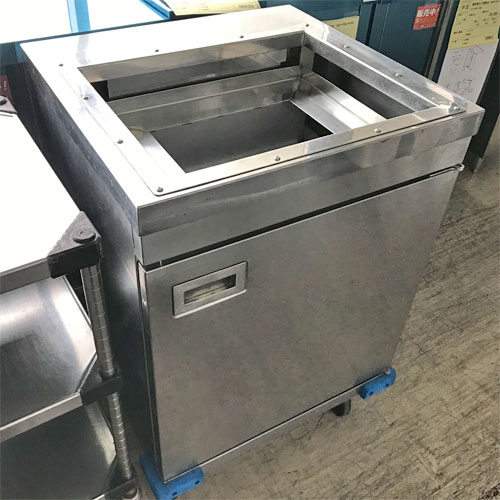 【中古】お盆仕合わせ BGなし 幅600×奥ぶかさ570×高さ850 【貨物輸送別途積もり書き】【お役目用】【飲食店 バス発着場 勝手もと設備 食器棚 お役目用食器棚】