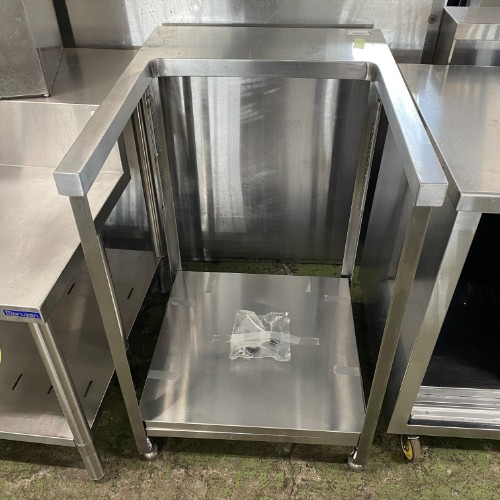 【中古】炊飯ジャー置台 BGなし 幅575×奥行750×高さ850 【送料別途見積】【業務用】【飲食店 店舗 厨房機器 作業台 業務用作業台】