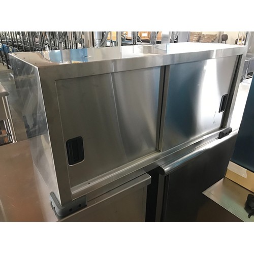 【中古】吊収納家具 BGなし 幅950×奥ぶかさ350×高さ450 【貨物輸送別途積もり書き】【お役目用】【飲食店 バス発着場 勝手もと設備 吊収納家具 お役目用吊収納家具】