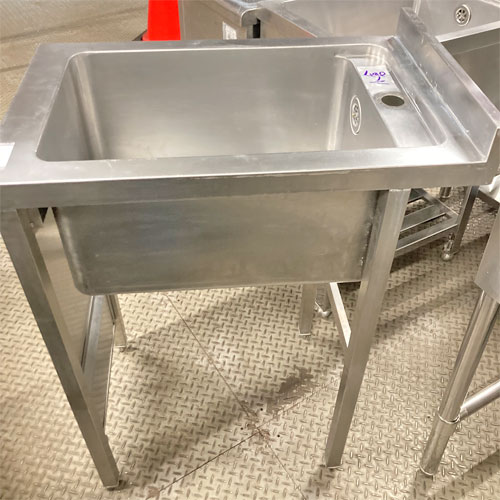【中古】一槽シンク BGあり 幅400&times;奥行650&times;高さ860 【送料別途見積】【業務用】【飲食店 店舗 厨房機器 一槽シンク 業務用一槽シンク】｜厨房機器と店舗用品 TENPOS