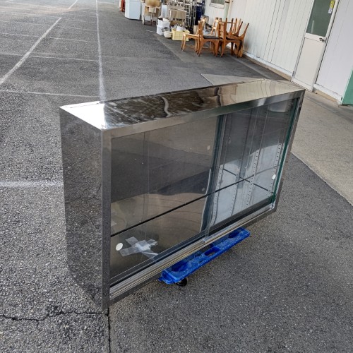 【中古】吊収納家具 幅1400×奥ぶかさ300×高さ850 【貨物輸送別途積もり書き】【お役目用】【飲食店 バス発着場 勝手もと設備 吊収納家具 お役目用吊収納家具】