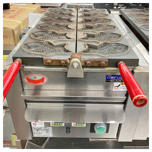 【業界最長1年保証】【中古】電気式たい焼き器 マルゼン MEKN-1T 幅385×奥行600×高さ330 【送料無料】【業務用】【飲食店 店舗 厨房機器 特殊焼物器 業務用特殊焼物器】 148,500円