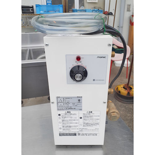 【中古】小型電気温水器 貯湯式 日本イトミック ESN06ARN211C0 幅175×奥行290×高さ394 【送料別途見積】【業務用】【飲食店 店舗 厨房機器 温水器 業務用温水器】