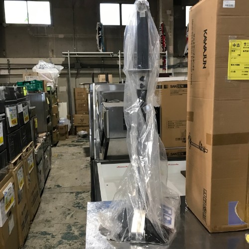 【中古】サニステップスタンド カワジュン 幅250×奥ふかさ300×高さ950 【貨物輸送別途積もり書き】【未当てはめる品】【御勤め用】【飲食店 バス発着場 御厨子所器機 健康方装具 御勤め用健康方装具】