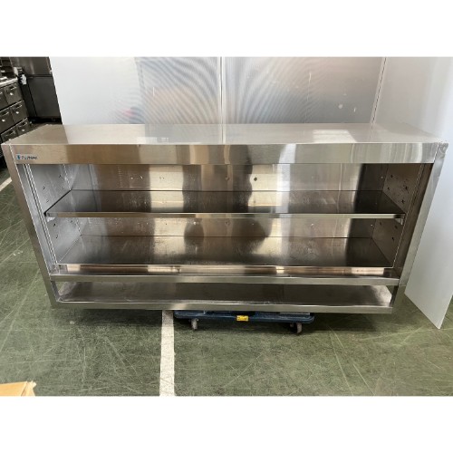 【中古】吊収納家具 扉なし 幅1600×奥ぶかさ350×高さ780 【貨物輸送別途積もり書き】【お役目用】【飲食店 バス発着場 勝手もと設備 吊収納家具 お役目用吊収納家具】